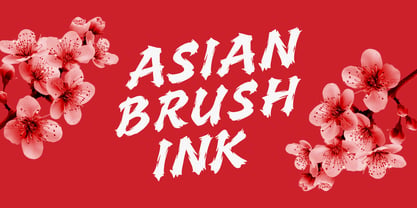 Satori Brush Font Poster 3