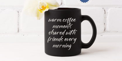 Floral Wish Font Poster 5