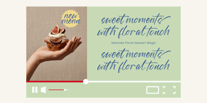 Floral Wish Font Poster 9