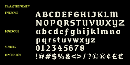 IT Zorak Font Poster 6