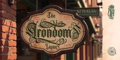 Basthor Font Poster 9