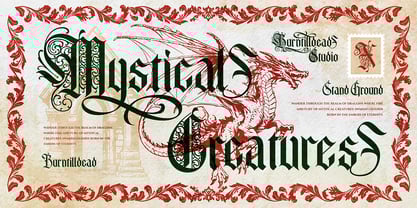 Basthor Font Poster 4