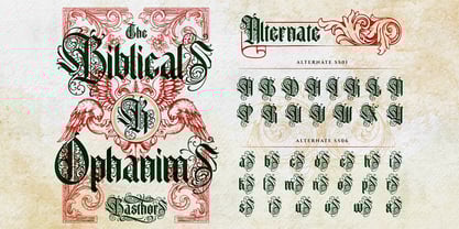 Basthor Font Poster 6