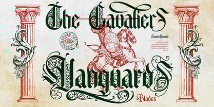 Basthor Font Poster 3