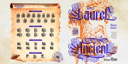 Baronial Font Poster 6
