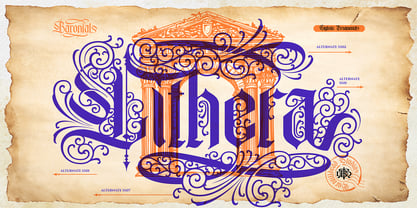 Baronial Font Poster 9