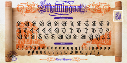 Baronial Font Poster 11