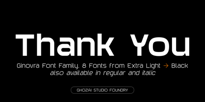 Ginovra Font Poster 8