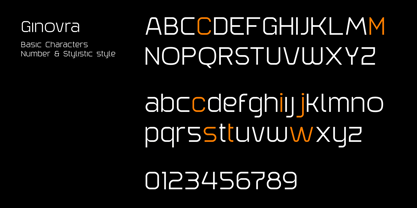 Ginovra Font Poster 3