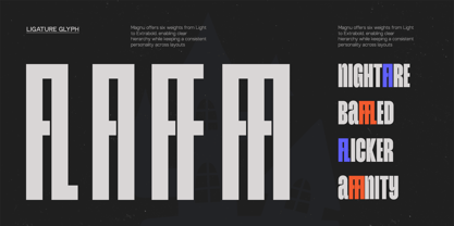 GC Magnu Font Poster 5