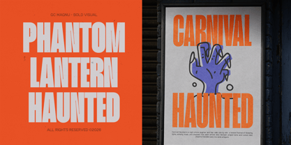 GC Magnu Font Poster 13