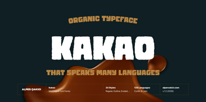 Kakao Font Poster 1