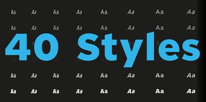 Limit Micro Font Poster 5