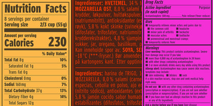 Limit Micro Font Poster 11