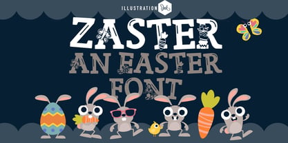 ZP Zaster Font Poster 1