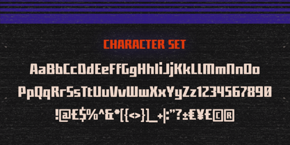 Revob Font Poster 3