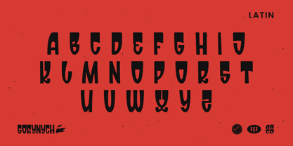 Gorynych Font Poster 3