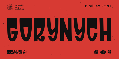 Gorynych Font Poster 1