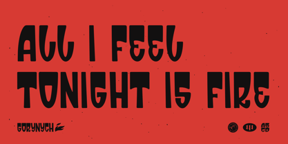 Gorynych Font Poster 2