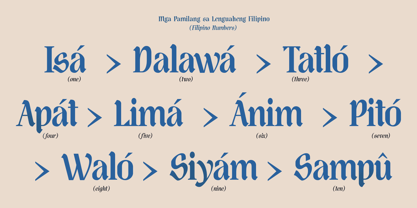 Guhit Pluma Font Poster 10