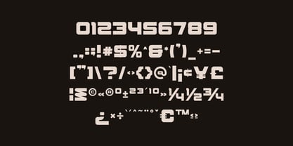 Aboro Font Poster 3