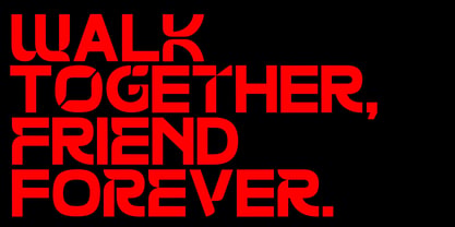Rigter Font Poster 9