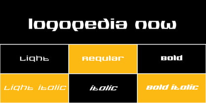 Logopedia Now Font Poster 3