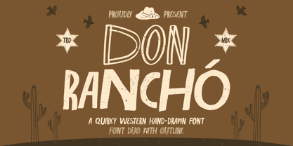 Don Rancho Font Poster 1