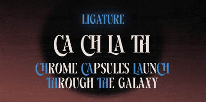 Charbit Font Poster 5