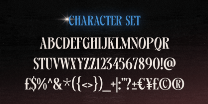 Charbit Font Poster 3