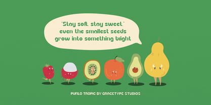 Pufilo Tropic Font Poster 5