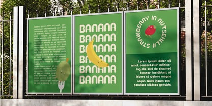 Pufilo Tropic Font Poster 8