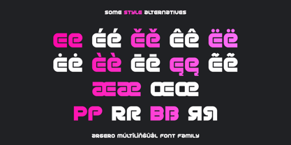 Argero Font Poster 14
