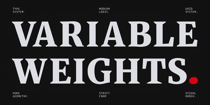 Quinget Variable Font Poster 6