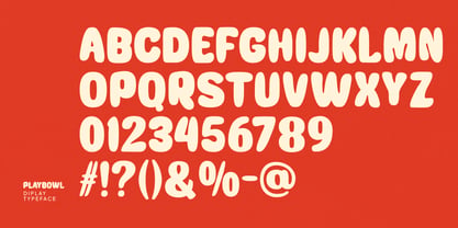 Playbowl Font Poster 6