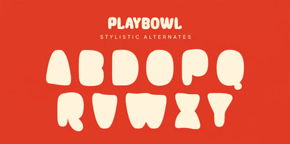 Playbowl Font Poster 8
