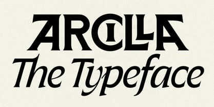 SLTF Arcilla Font Poster 1