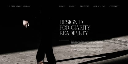 The Pixel Editorial Font Poster 5