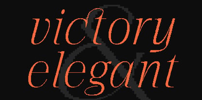 The Pixel Editorial Font Poster 11