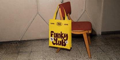 Milky Brown Font Poster 3