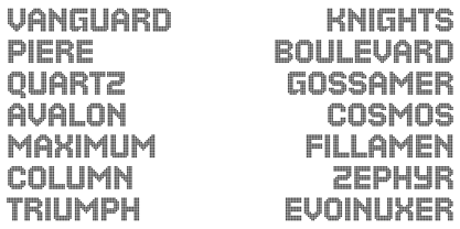 Ottacs Font Poster 8