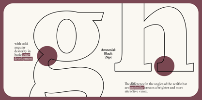 Amnesist Font Poster 10