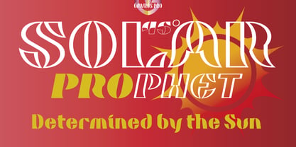 Omvros Pro Font Poster 8