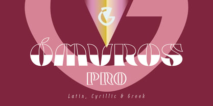 Omvros Pro Font Poster 4