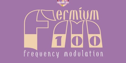 Omvros Pro Font Poster 3