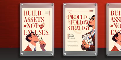 Arcex Font Poster 8