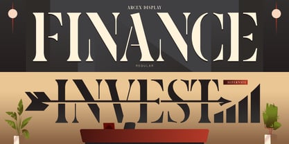Arcex Font Poster 5