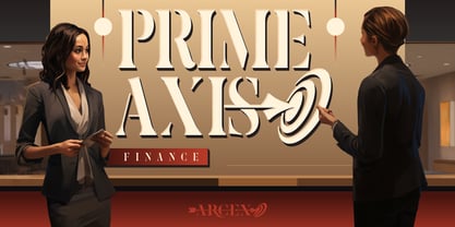 Arcex Font Poster 4