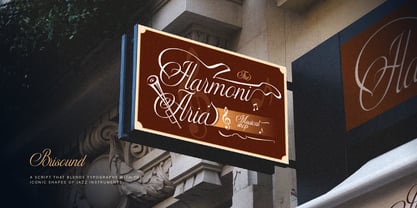 Brisound Font Poster 8