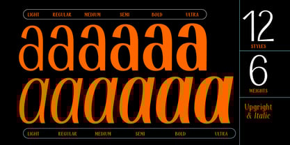 Modestia Font Poster 3